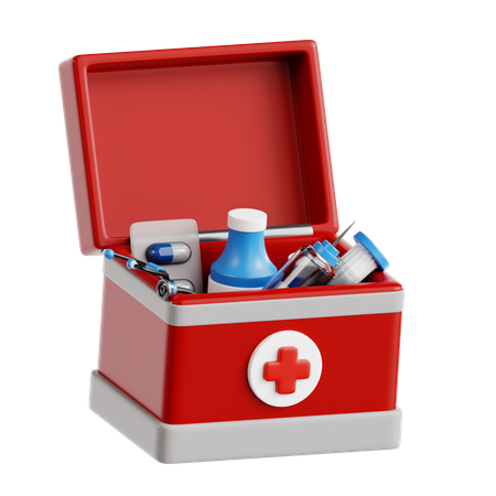 First aid kit  3D Icon