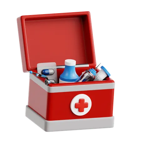 First aid kit  3D Icon