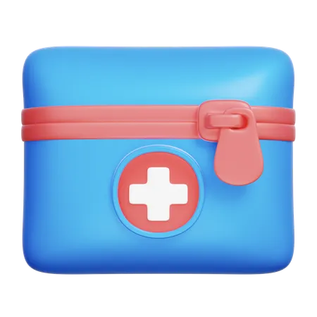 First Aid Kit  3D Icon