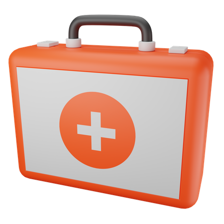 First Aid Kit  3D Icon