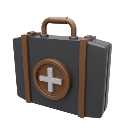 First Aid Kit  3D Icon