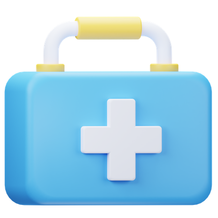 First Aid Kit  3D Icon