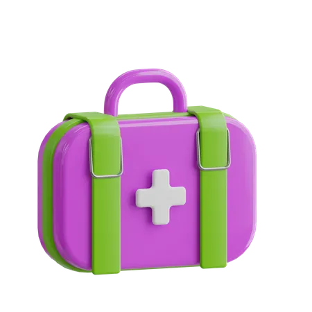 First Aid Kit  3D Icon