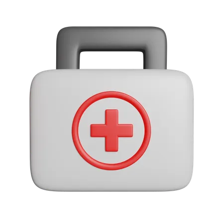 First Aid Kit  3D Icon