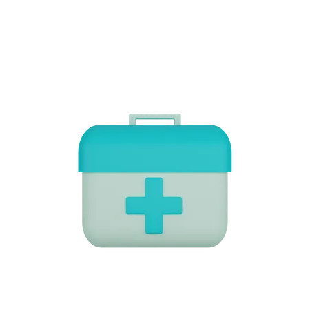 First Aid Kit  3D Icon