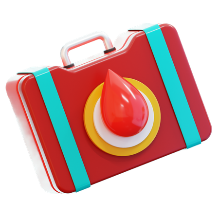 First Aid Kit  3D Icon