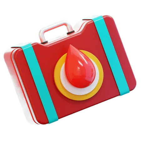 First Aid Kit  3D Icon