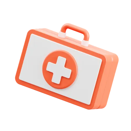 First Aid Kit  3D Icon