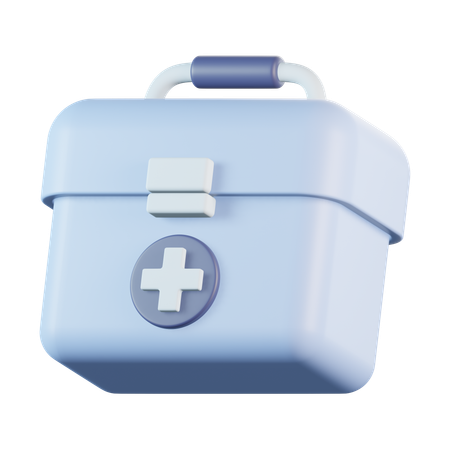 First Aid Kit  3D Icon