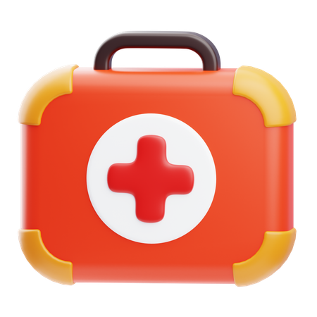 First Aid Kit  3D Icon