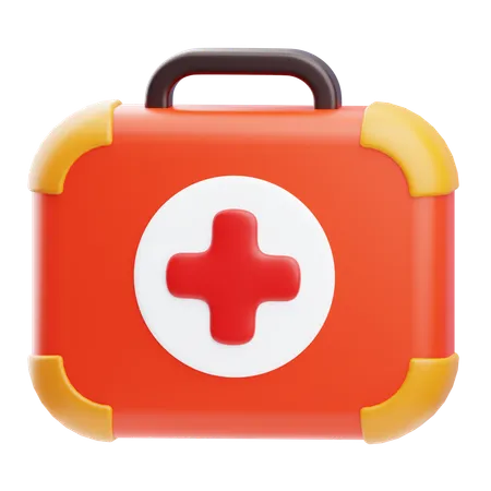 First Aid Kit  3D Icon