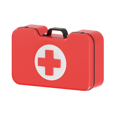 First Aid Kit  3D Icon