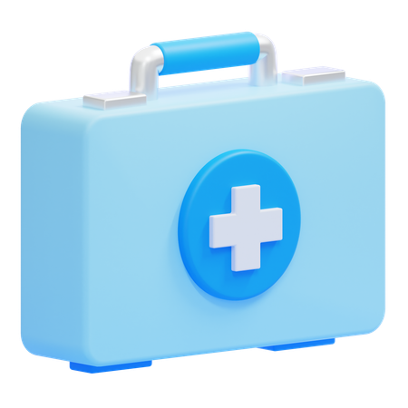 First Aid Kit  3D Icon