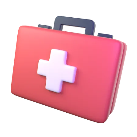 First Aid Kit  3D Icon