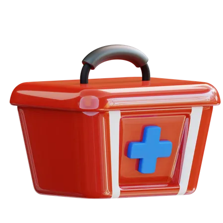 First Aid Kit  3D Icon