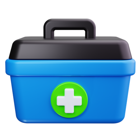 First Aid Kit  3D Icon