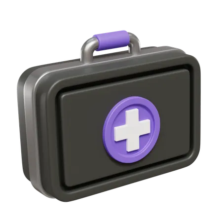 First Aid Kit  3D Icon