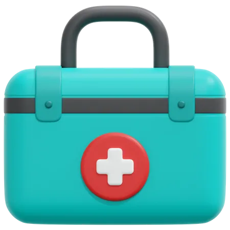 First Aid Kit  3D Icon