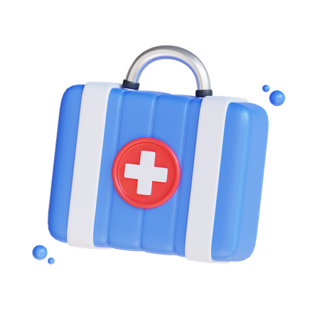 First Aid Kit  3D Icon