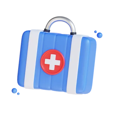 First Aid Kit  3D Icon