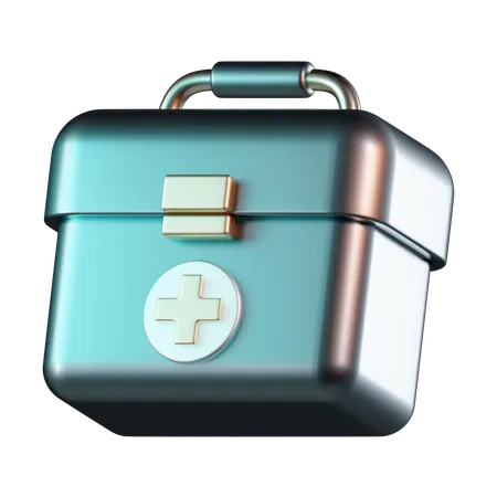 First Aid Kit  3D Icon