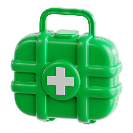 First Aid Kit  3D Icon