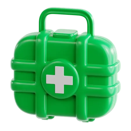 First Aid Kit  3D Icon