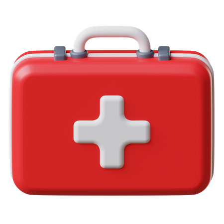 First Aid Kit  3D Icon