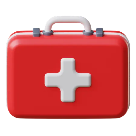 First Aid Kit  3D Icon