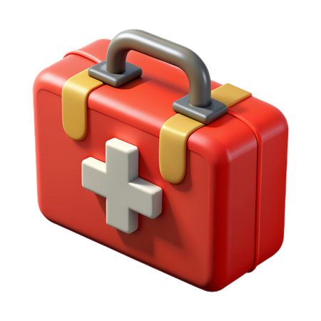 First aid kit  3D Icon