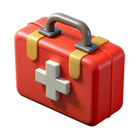 First aid kit  3D Icon