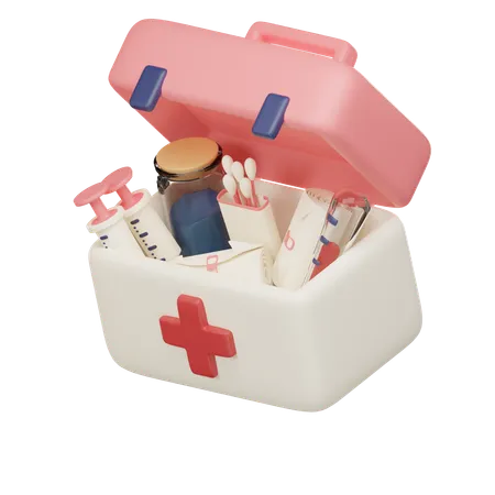 First aid kit  3D Icon