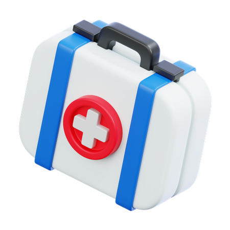 First Aid Kit  3D Icon