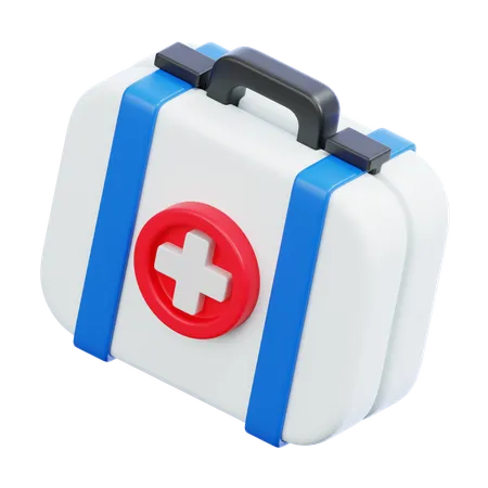 First Aid Kit  3D Icon