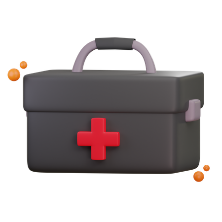 First Aid Kit  3D Icon