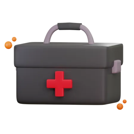 First Aid Kit  3D Icon