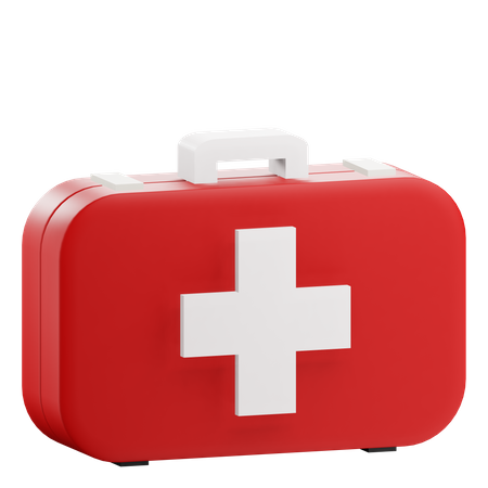 First Aid Kit  3D Icon