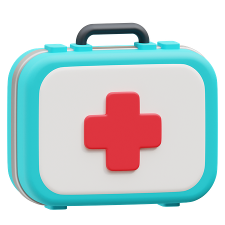 First Aid Kit  3D Icon