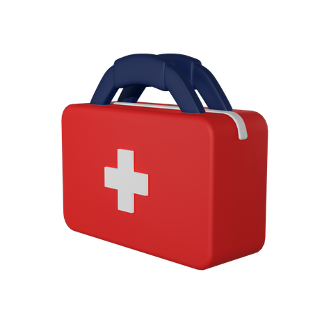 First Aid Kit  3D Icon