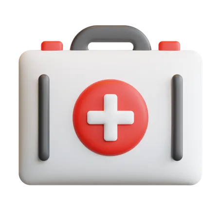 First aid kit  3D Icon