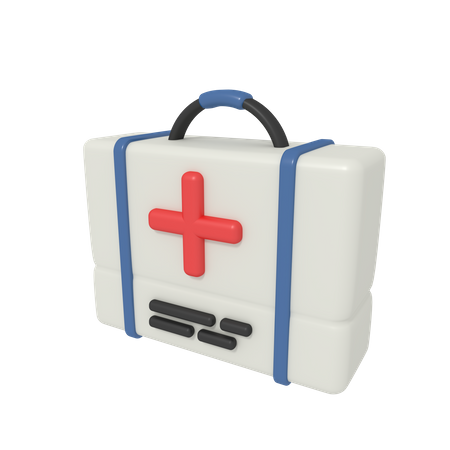 First Aid Kit  3D Icon