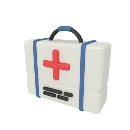 First Aid Kit  3D Icon