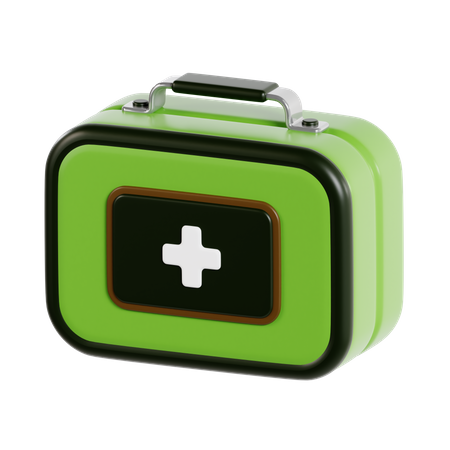 First Aid Kit  3D Icon