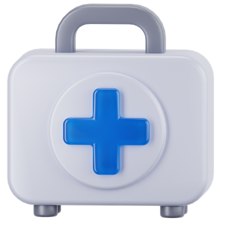 First Aid Kit  3D Icon