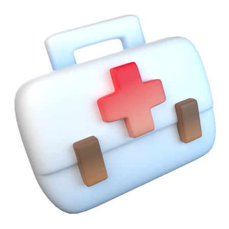 First Aid Kit  3D Icon