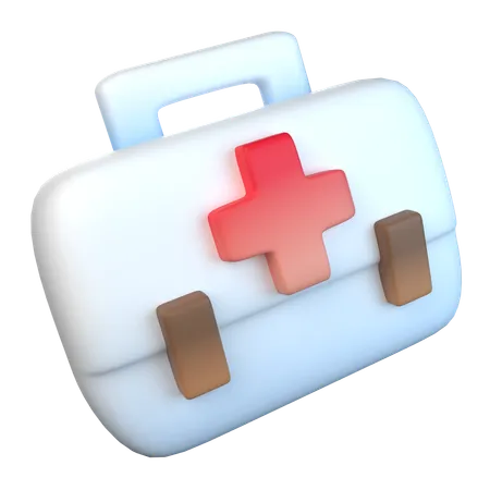 First Aid Kit  3D Icon