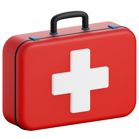 First Aid Kit  3D Icon