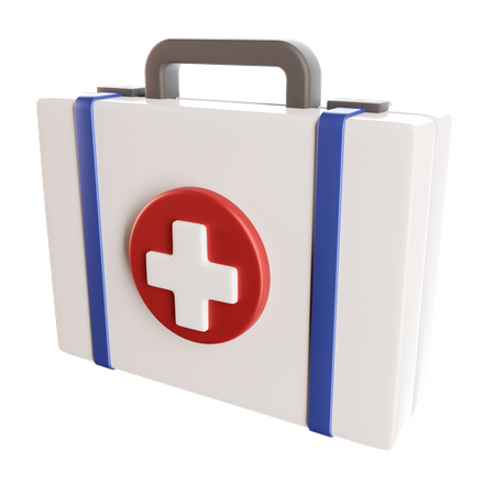 First Aid Kit  3D Icon