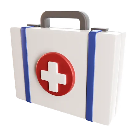 First Aid Kit  3D Icon