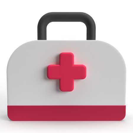 First Aid Kit  3D Icon